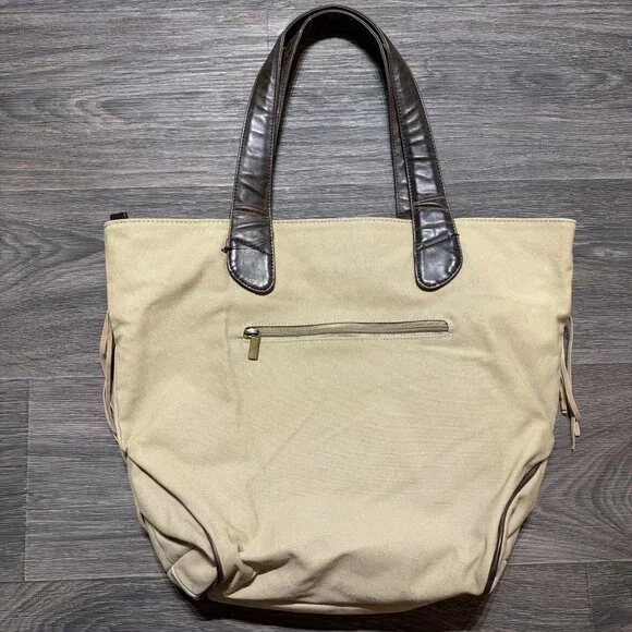 Chala Horse Everyday Zip Tote Shoulder Bag Fringe Large Travel School Work - Picture 3 of 15